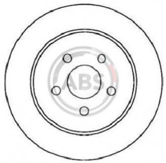 Тормозной диск A.B.S. 17953 (фото 1)