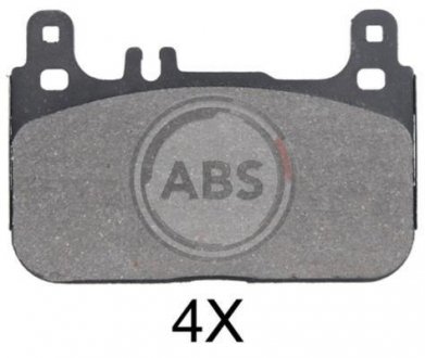Тормозные колодки дисковые A.B.S. 35038 (фото 1)