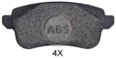 Комплект тормозных колодок A.B.S. 35118 (фото 1)