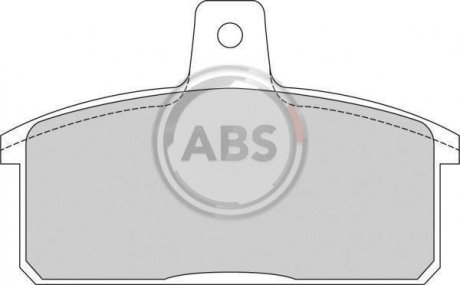Тормозные колодки, дисковый тормоз (набор) A.B.S. 36851 (фото 1)