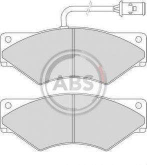 Гальмівні колодки, дискове гальмо (набір) A.B.S. 36931 (фото 1)