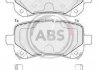 Тормозные колодки, дисковый тормоз (набор) 37733