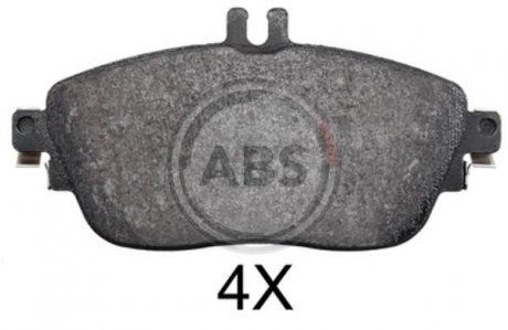 Комплект тормозных колодок, дисковый тормоз A.B.S. 37911