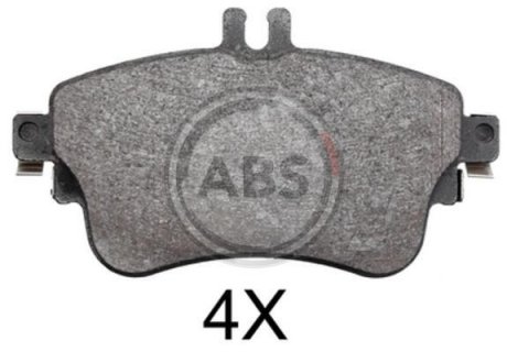 Комплект тормозных колодок, дисковый тормоз A.B.S. 37912 (фото 1)