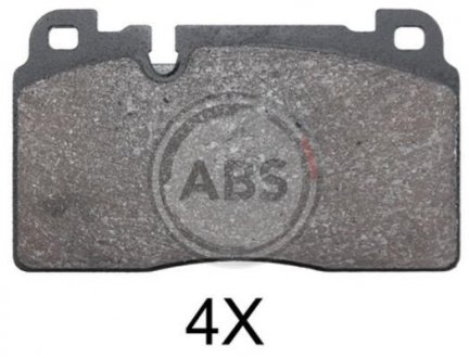 Комплект тормозных колодок, дисковый тормоз A.B.S. 37959 (фото 1)