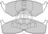 Тормозные колодки, дисковый тормоз (набор) A.B.S. 38730 (фото 1)