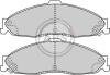 Тормозные колодки, дисковый тормоз (набор) A.B.S. 38749 (фото 1)