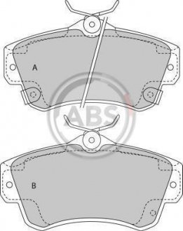 Тормозные колодки дисковые (1 к-т) A.B.S. 38841 (фото 1)
