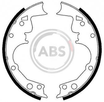 Тормозные колодки.) A.B.S. 40514