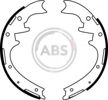 Тормозные колодки.) A.B.S. 40705