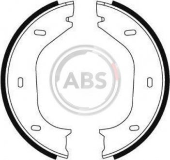 Комплект тормозных колодок, стояночная тормозная система A.B.S. 8020