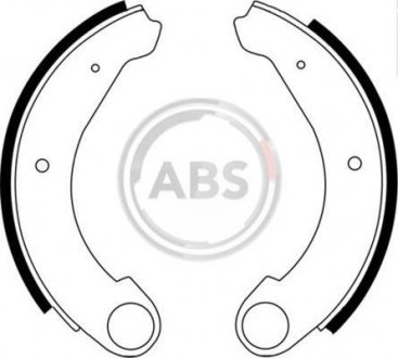 Тормозные колодки.) A.B.S. 8402