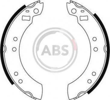Тормозные колодки.) A.B.S. 8742