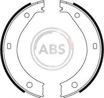 Комплект тормозных колодок, стояночная тормозная система A.B.S. A.B.S. 8805 (фото 1)