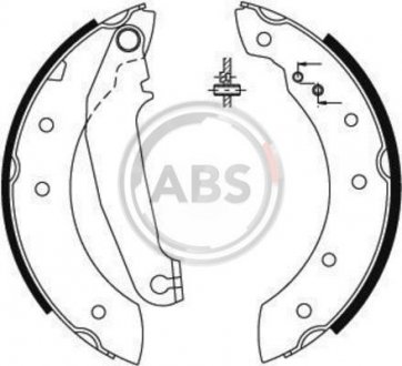 Комплект тормозных колодок A.B.S. A.B.S. 8854 (фото 1)