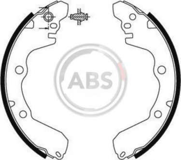 Гальмівні колодки (набір) A.B.S. 8904