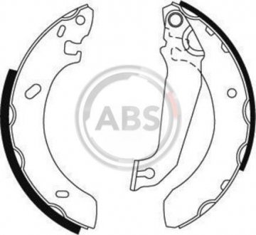 Комплект тормозных колодок A.B.S. A.B.S. 8919 (фото 1)