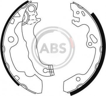 Комплект тормозных колодок A.B.S. 9054 (фото 1)