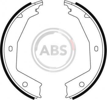 Тормозные колодки ручного тормоза A.B.S. 9060 (фото 1)