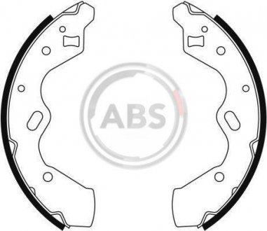 Гальмівні колодки (набір) A.B.S. 9067