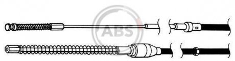 Трос, стояночная тормозная система A.B.S. A.B.S. K12886 (фото 1)
