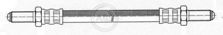 Шланг гальмівний A.B.S. SL1058