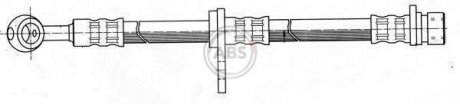 Шланг тормозной A.B.S. SL5544 (фото 1)