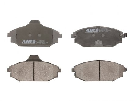 Комплект тормозных колодок, дисковый тормоз ABE C10507ABE