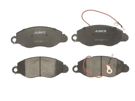 Комплект тормозных колодок, дисковый тормоз ABE C11087ABE (фото 1)