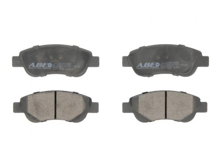 Комплект тормозных колодок, дисковый тормоз ABE C12112ABE