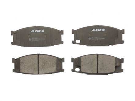 Комплект тормозных колодок, дисковый тормоз ABE C15038ABE (фото 1)