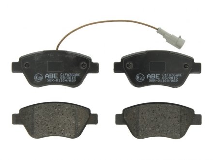 Комплект тормозных колодок, дисковый тормоз ABE C1F036ABE (фото 1)