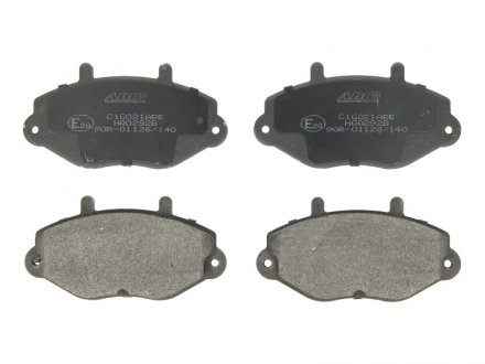Комплект тормозных колодок, дисковый тормоз ABE C1G021ABE (фото 1)