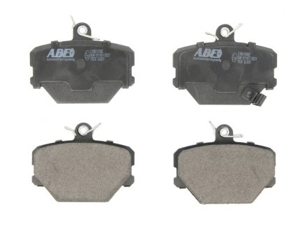 Комплект тормозных колодок, дисковый тормоз ABE C1M019ABE (фото 1)