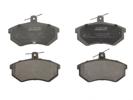 Комплект тормозных колодок, дисковый тормоз ABE C1W001ABE (фото 1)