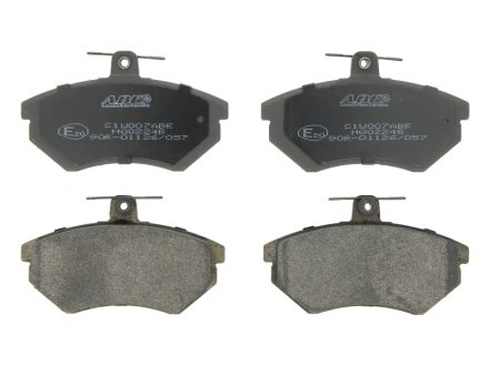 Комплект тормозных колодок, дисковый тормоз ABE C1W007ABE (фото 1)