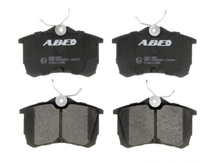 Комплект тормозных колодок, дисковый тормоз ABE C24011ABE