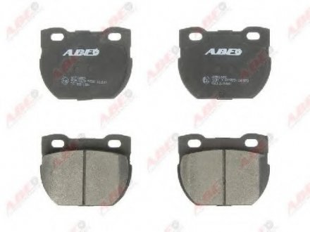 Комплект тормозных колодок, дисковый тормоз ABE C2I004ABE (фото 1)