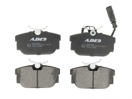 Комплект тормозных колодок, дисковый тормоз ABE C2W010ABE