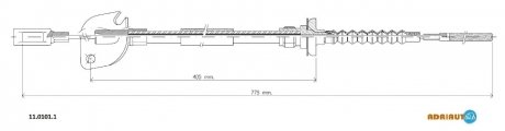 Автозапчастина ADRIAUTO 1101011 (фото 1)