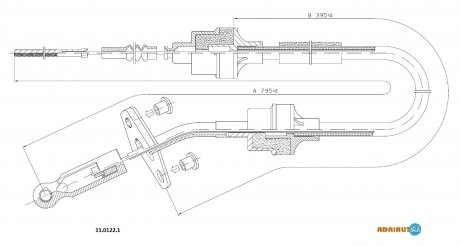 Автозапчастина ADRIAUTO 1101221 (фото 1)