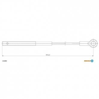 Трос ручного гальма ADRIAUTO 21.0202 (фото 1)