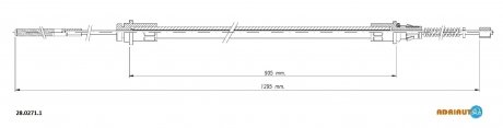 Автозапчасть ADRIAUTO 2802711