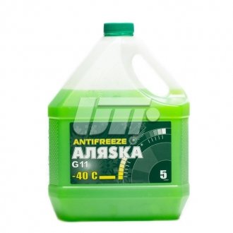 Антифриз Аляска ANTIFREEZE-40 (зелений) Каністра 5л/4,9 кг АЛЯSKA 5062 (фото 1)