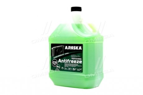 Антифриз Аляска ANTIFREEZE-40 (зелений) Каністра10л/9,83кг АЛЯSKA 5523 (фото 1)