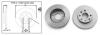 Диск тормозной Ланос /Нексия R13 (кратно 2) APPLUS APLUS 61344AP (фото 1)
