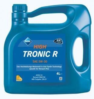 Моторна олія HighTronic R 5W-30 синтетична 4 л ARAL 1555f2
