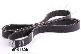 Поликлиновой ремень ASHIKA 112-6PK1690 (фото 1)