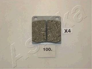 Комплект тормозных колодок, дисковый тормоз ASHIKA 50-01-100 (фото 1)