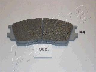 Комплект тормозных колодок, дисковый тормоз ASHIKA 50-03-382 (фото 1)